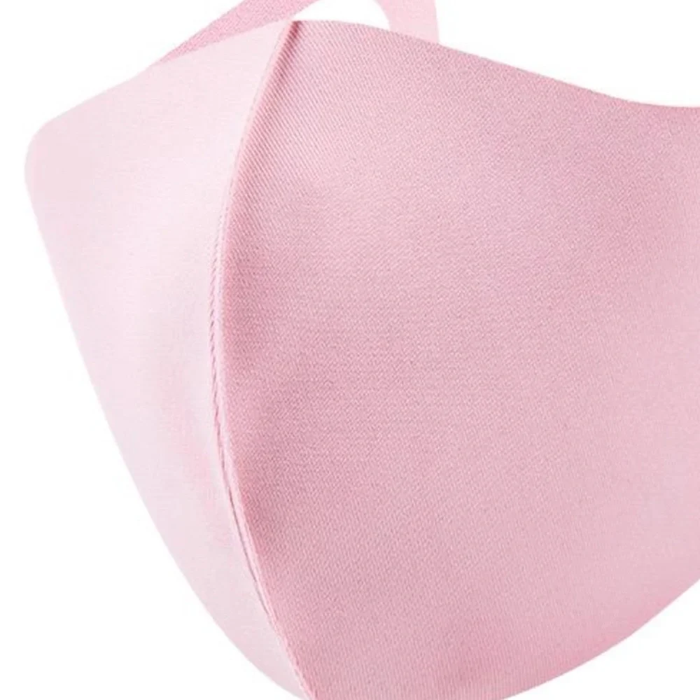 ❤️FREE W/ PURCHASE❤️ SET OF 2 LASER CUT FACE MASKS - BLUSH PINK & LT BLUE
